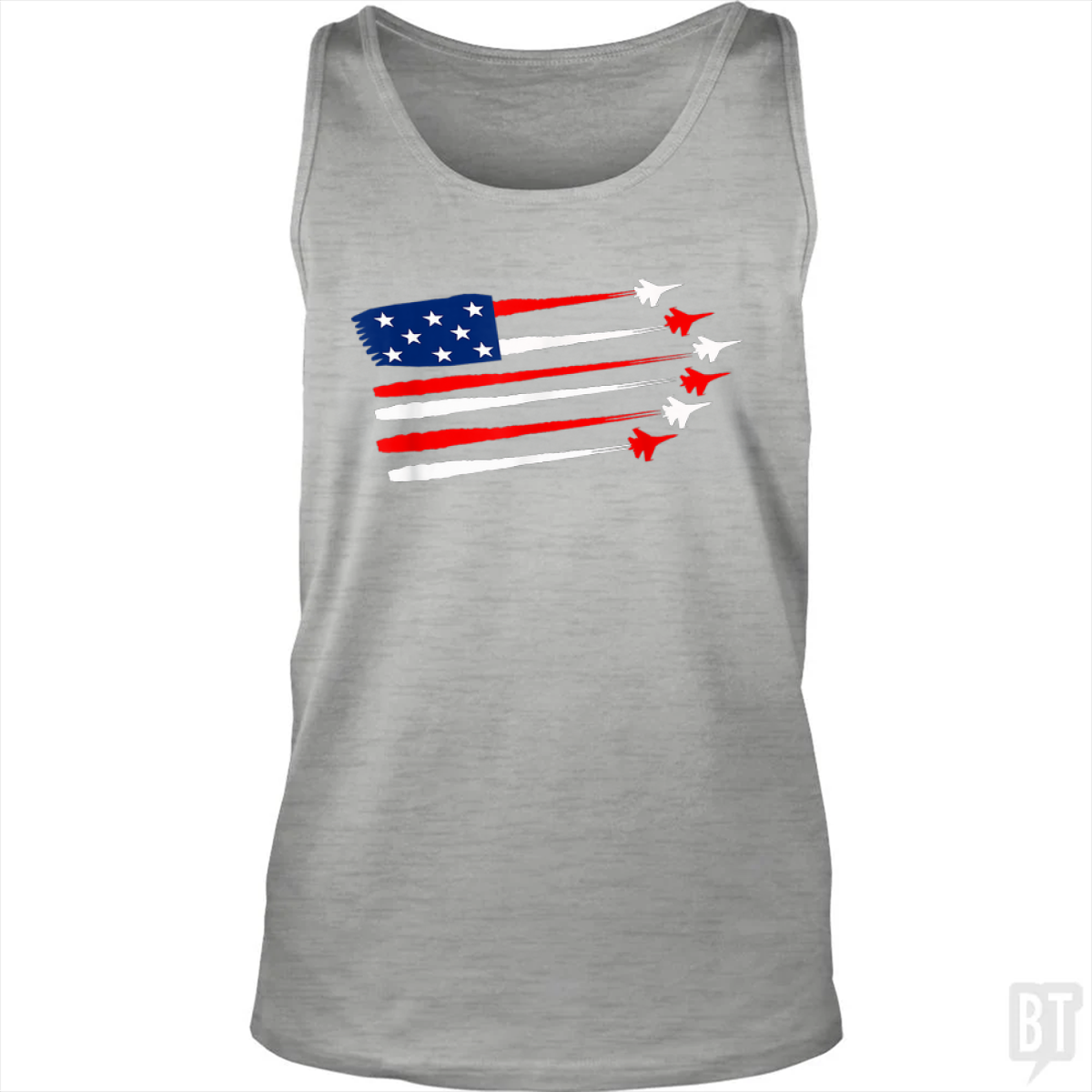 Fighter Jet American Tank Top