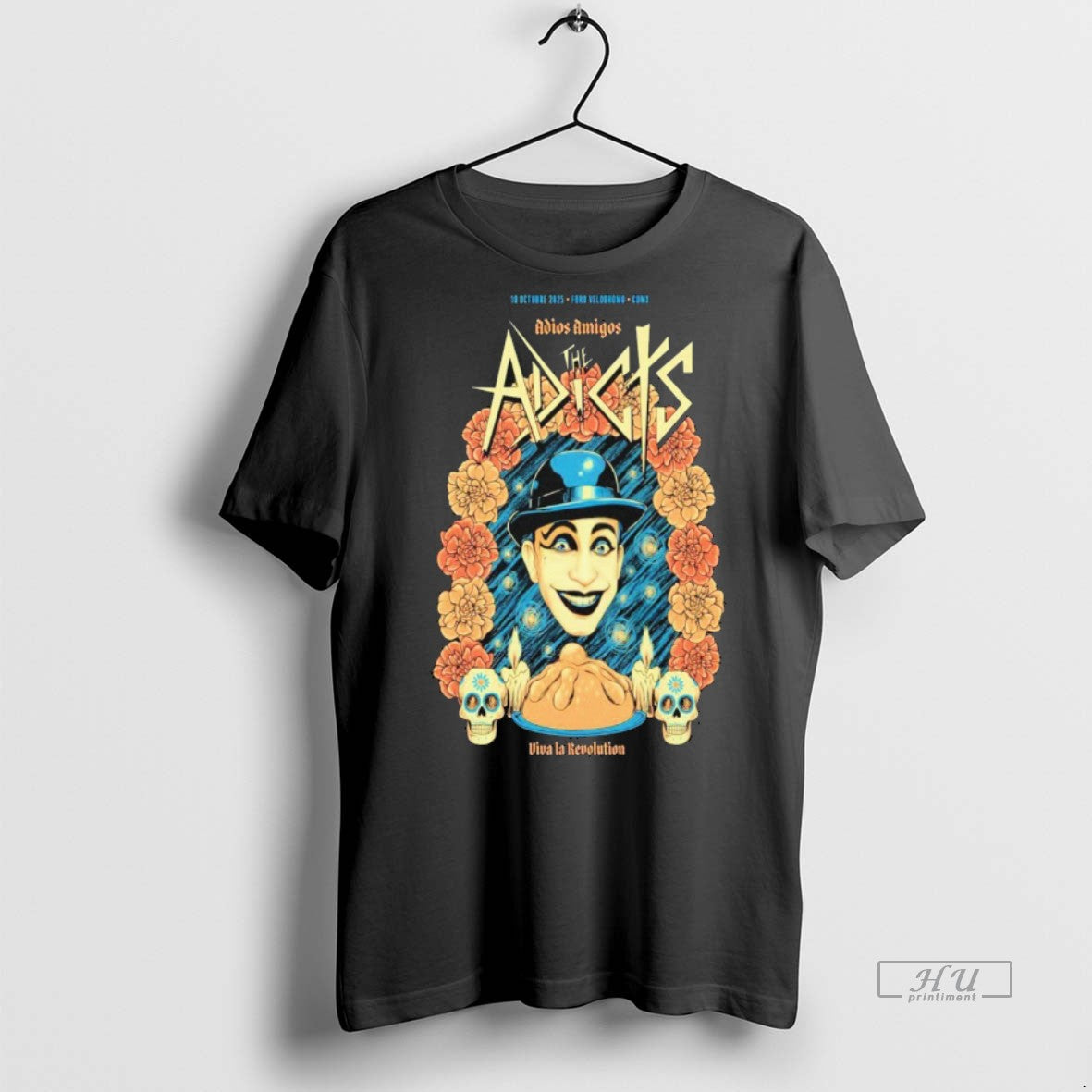 Viral Design The Adicts Oct 10 2025 Carpa Velodromo Ciudad De Mexico Tee Shirt Sweater
