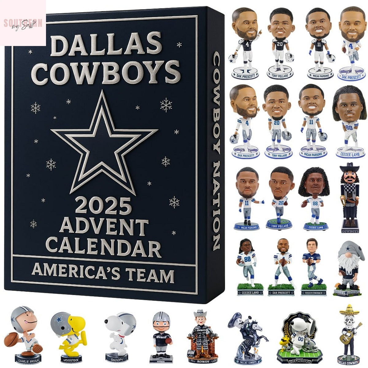 Dallas Cowboys Advent Calendars 2025 America Team