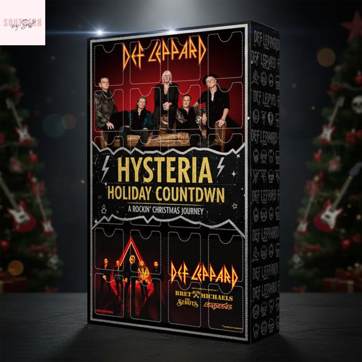Def Leppard Hysteria Holiday Countdown Advent Calendar 2025