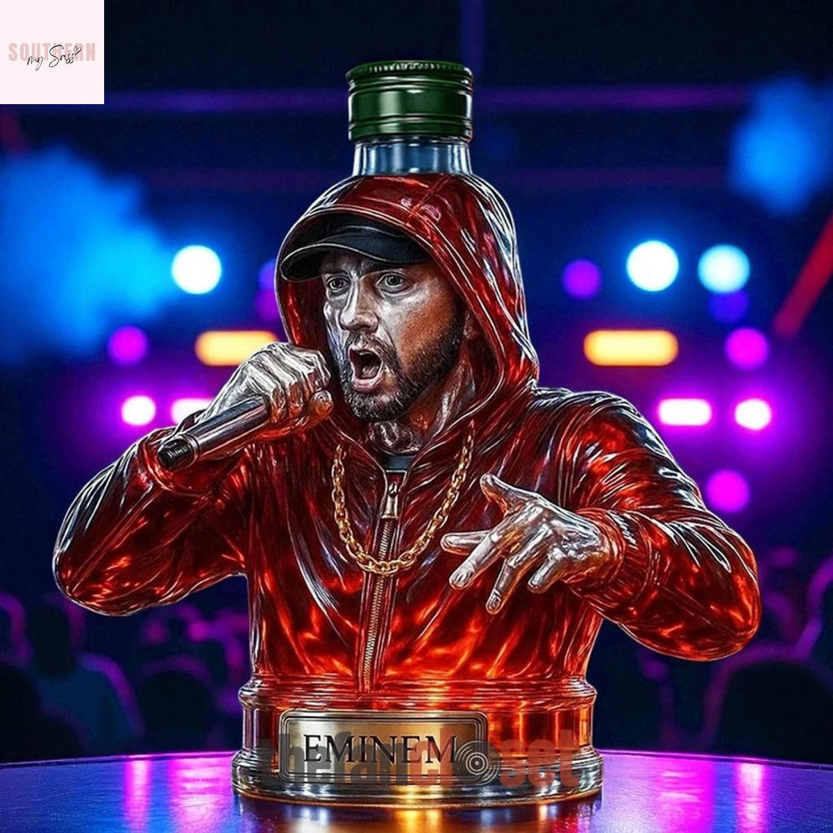 Eminem Slim Shady Whiskey Bottle
