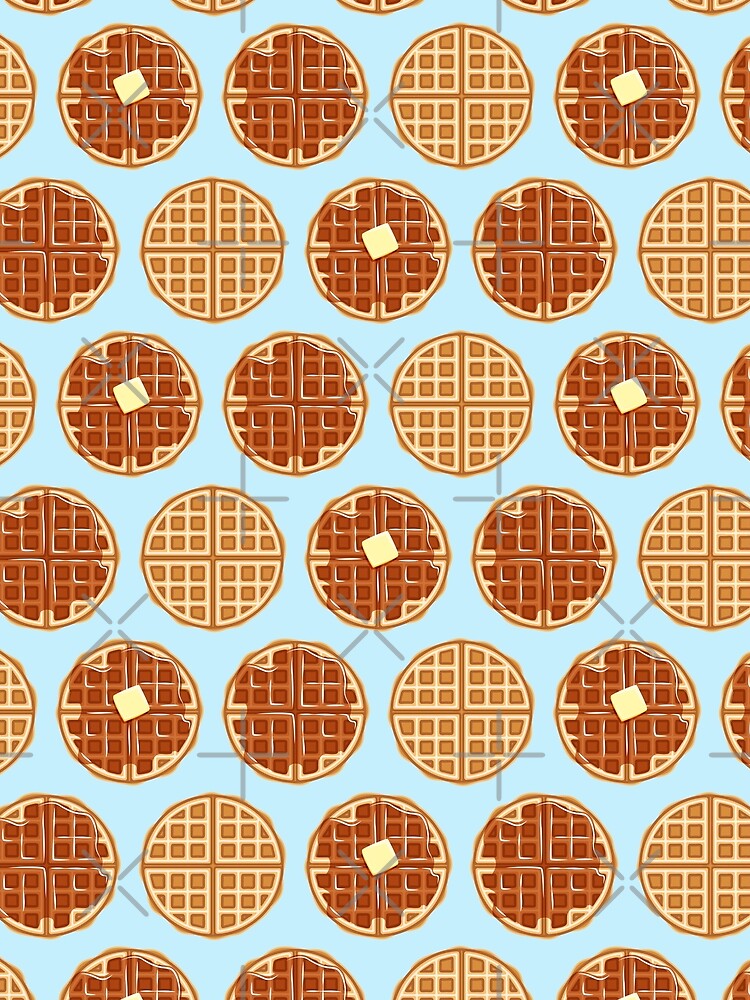 waffles - light blue by littlearrow