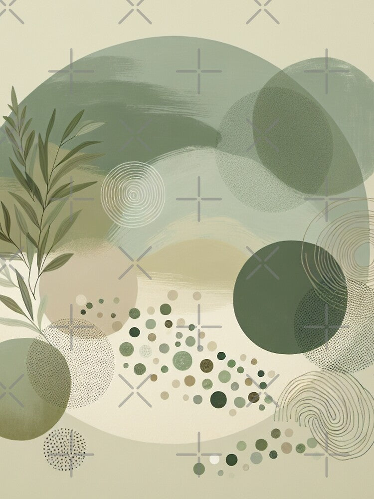 Boho Abstract Background - 37 by Acabee