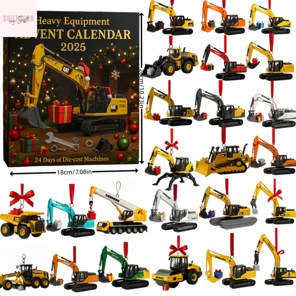 Heavy Equipment Advent Calendar 2025