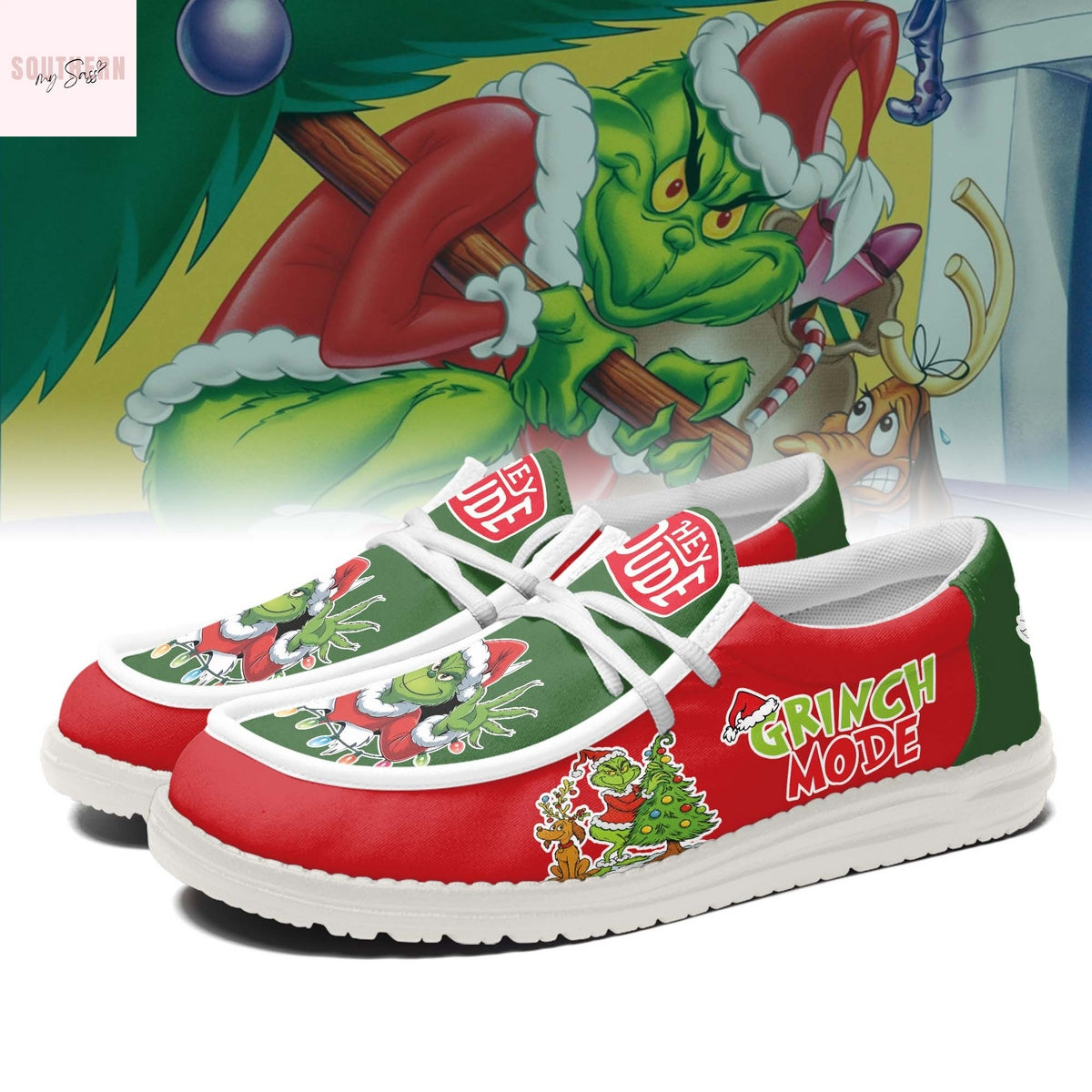 How The Grinch Stole Christmas Hey Dude Shoes