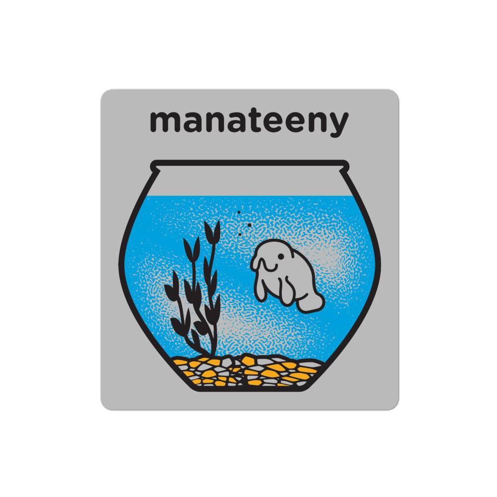 Manateeny Sticker