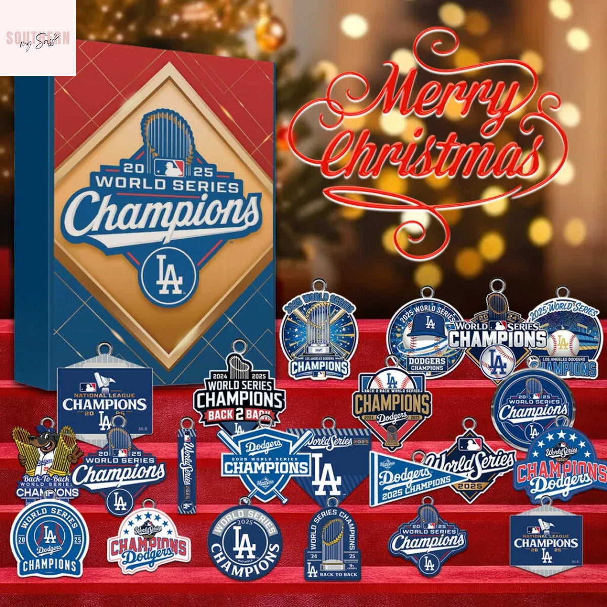 Los Angeles Dodgers World Series 2025 Advent Calendar
