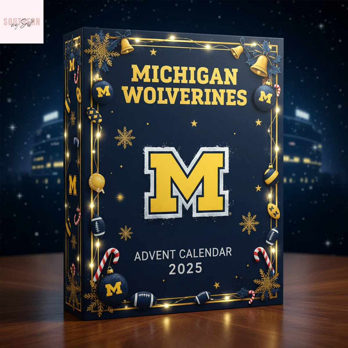 Michigan Wolverines Football 2025 Advent Calendar