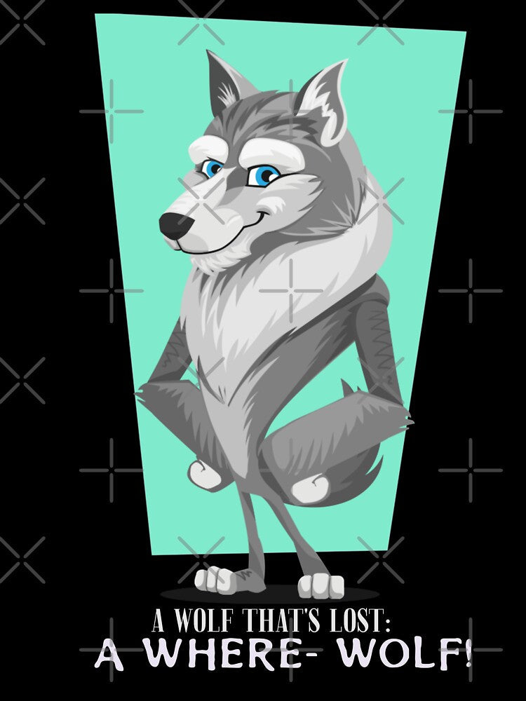 A wolf that's lost- A where wolf. by EvaWolf