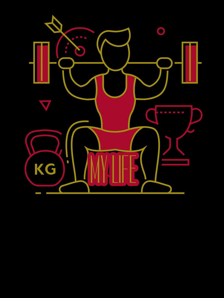 My life motivation for workout by sreckov-desig