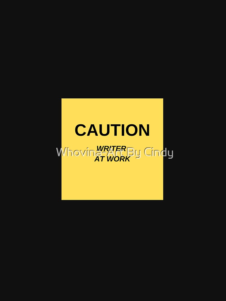 Writer Caution Mug by Whovina-Art By Cindy