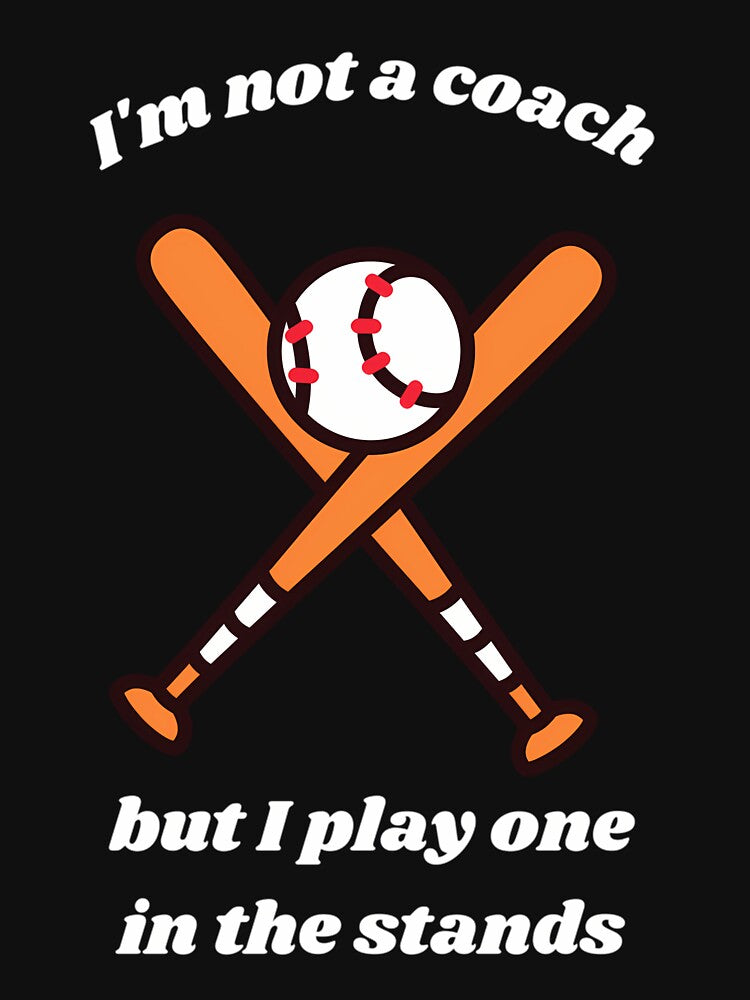 Funny Baseball Slogan 1 by PatriSzabo