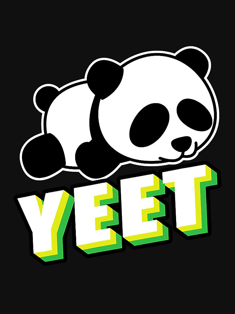 Yeet Panda Panda Bear Panda Novelty by YesterDayCheck