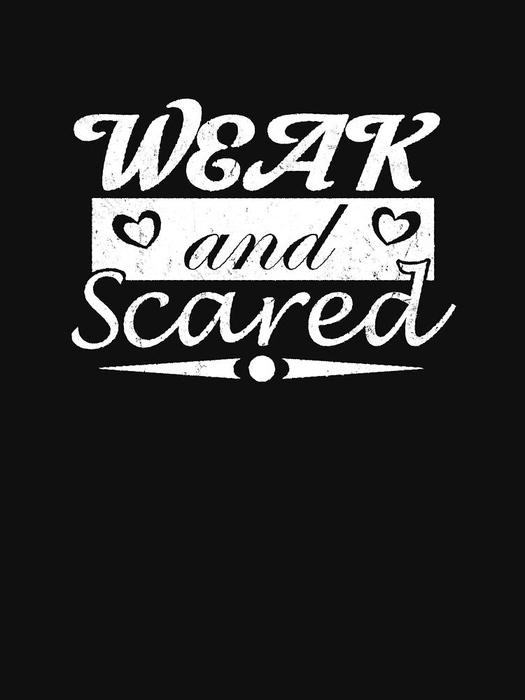 Distressed Print Effect Humorous Ironic Inspirational Motto T-shirt by Jon Davis Illustration