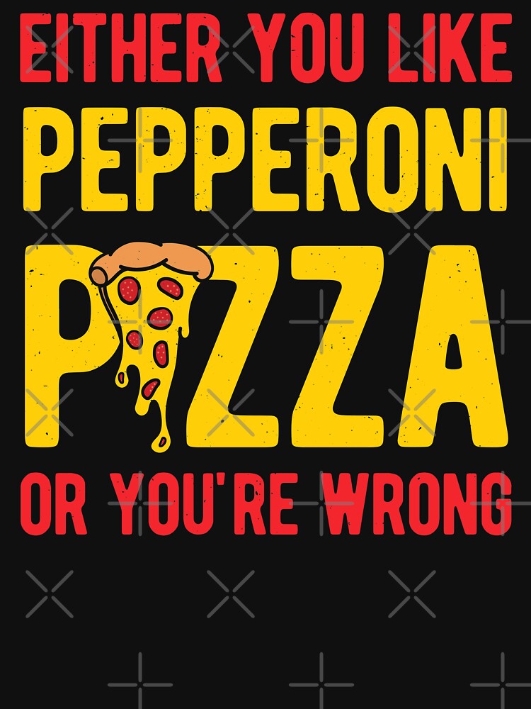 Funny Pepperoni Pizza by artworkbyrihen