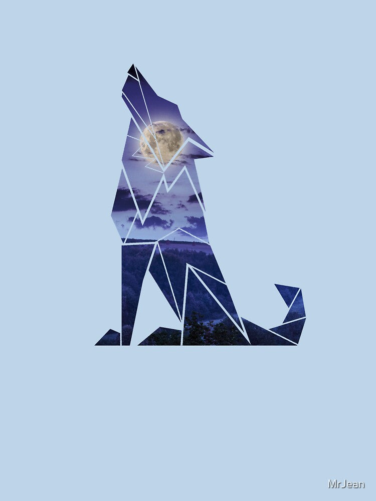 Geometric wolf by MrJean
