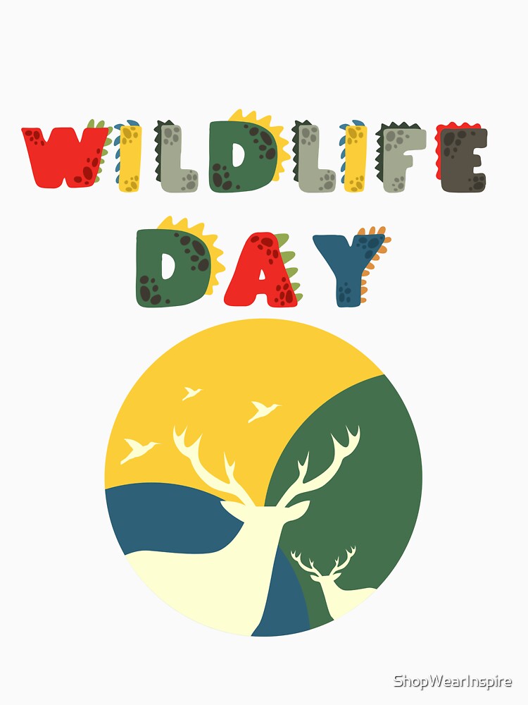 World Wildlife Day || Wildlife Day || Dino Style by ShopWearInspire