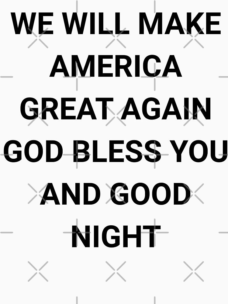 Patriotic Slogan Typography: We Will Make America Great Again by Evaevonechi