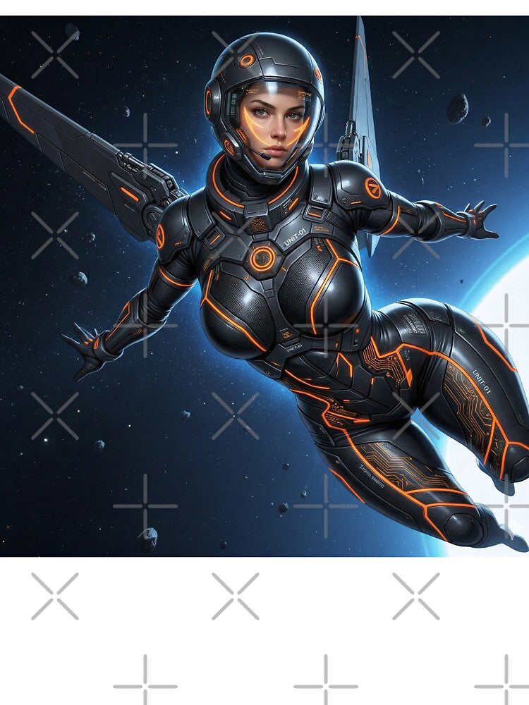 Gorgeous Space Woman by DsWaifus