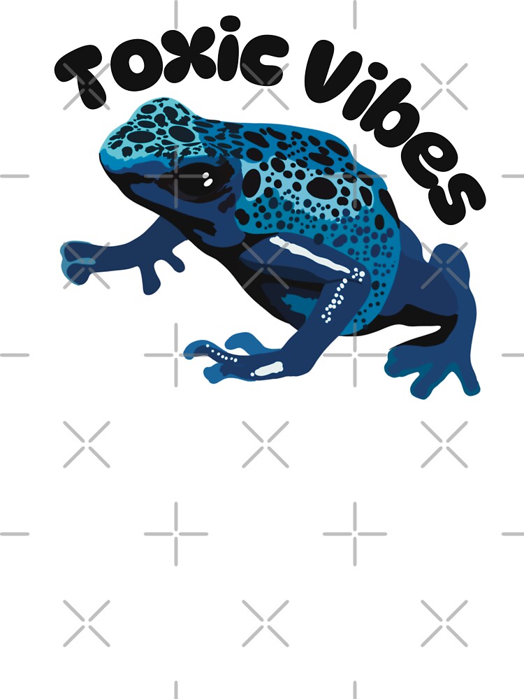 D is for Dart Frog., Blue Poison Dart Frog Illustration – Vibrant Tropical Frog Art for Amphibian Lovers by PrettylittlepastelUk