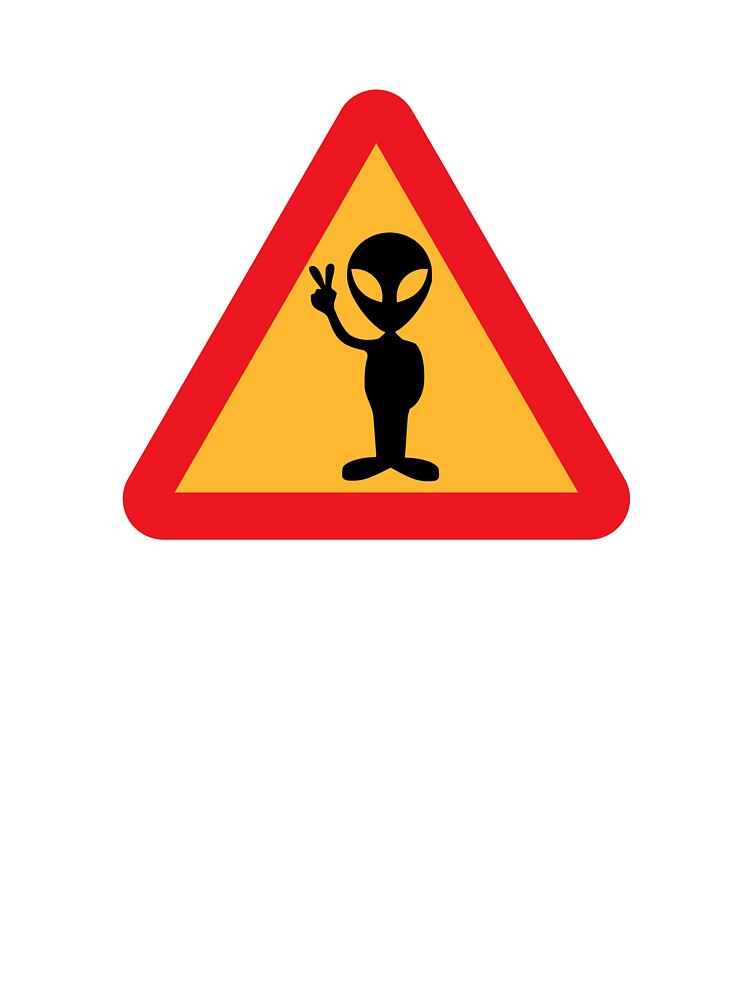 Peace and friendly alien by RorschachArt