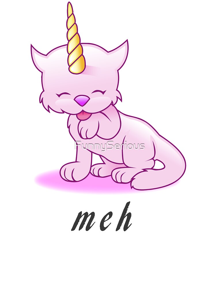 Funny Meh Cat by FunnySerious