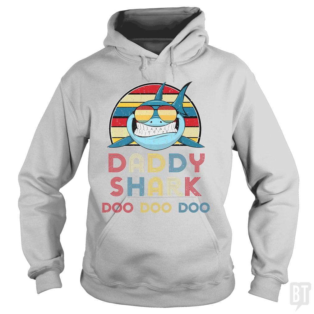 Daddy Shark Hoodie