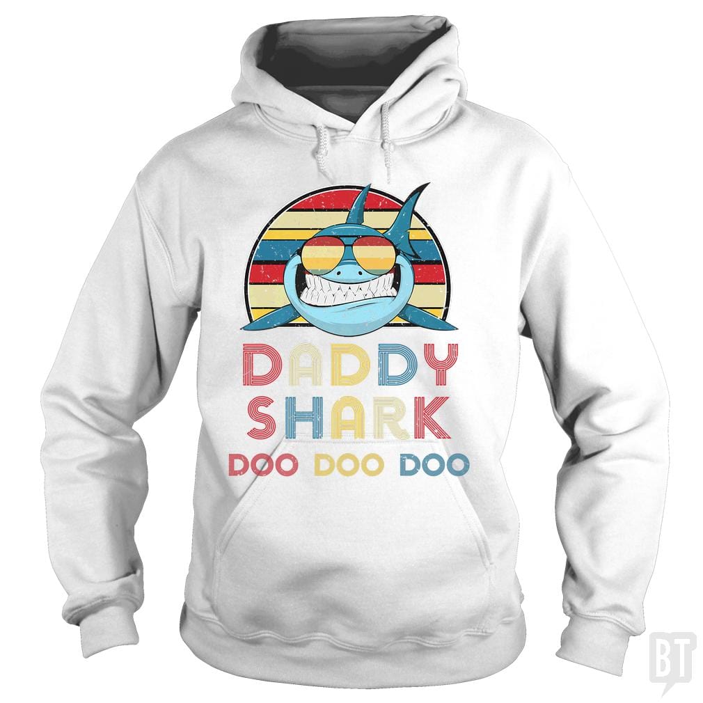 Daddy Shark Hoodie