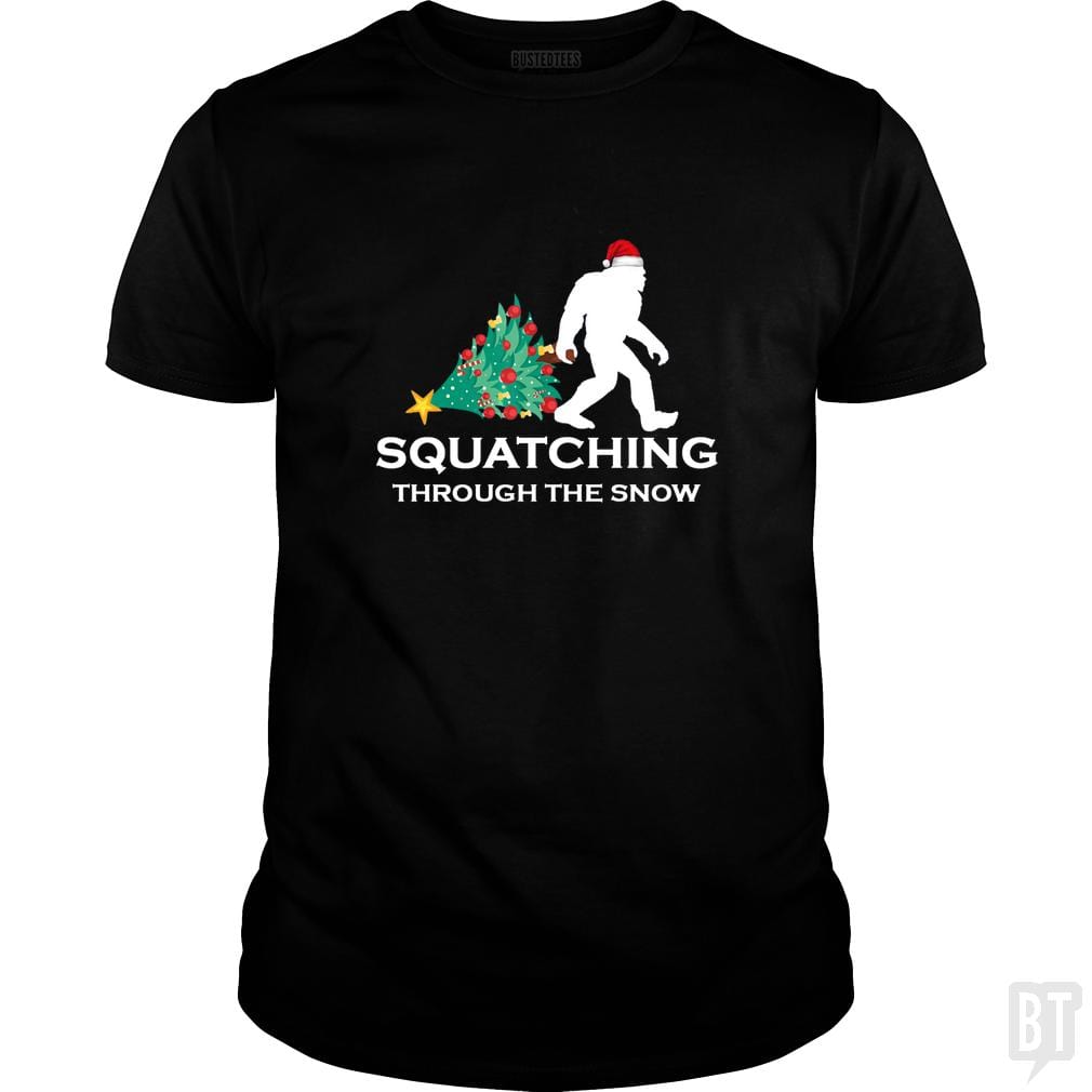 Squatching Through The Snow Bigfoot