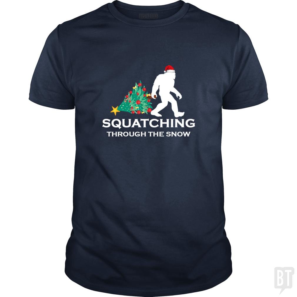 Squatching Through The Snow Bigfoot
