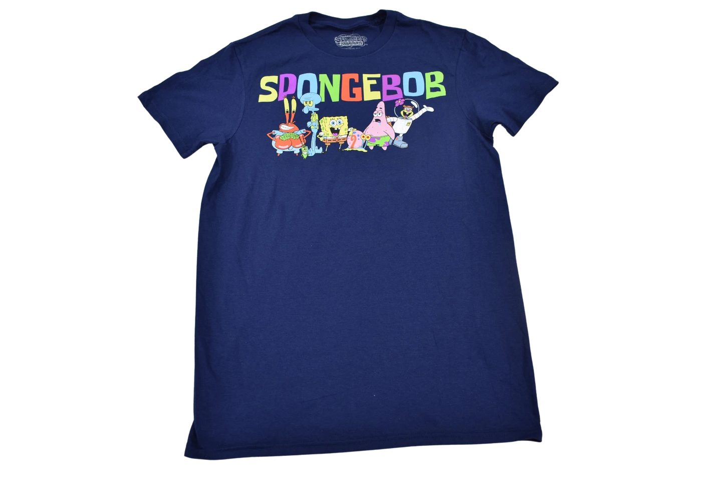 Nickelodeon SpongeBob SquarePants Mens Multiple Character Shirt New S-2XL