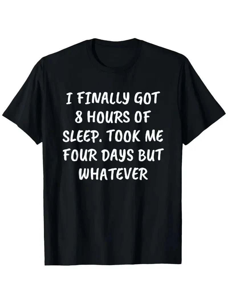 Funny Saying Shirt Sarcastic Quote Can't Sleep Insomnia T-Shirt, Suitable for Me