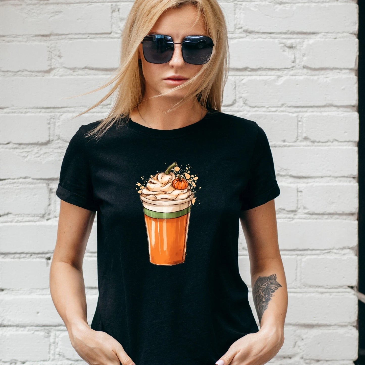 PUMPKIN SPICE COFFEE T-Shirt, Thanksgiving AUTUMN, FALL , Unisex and Lady Fit