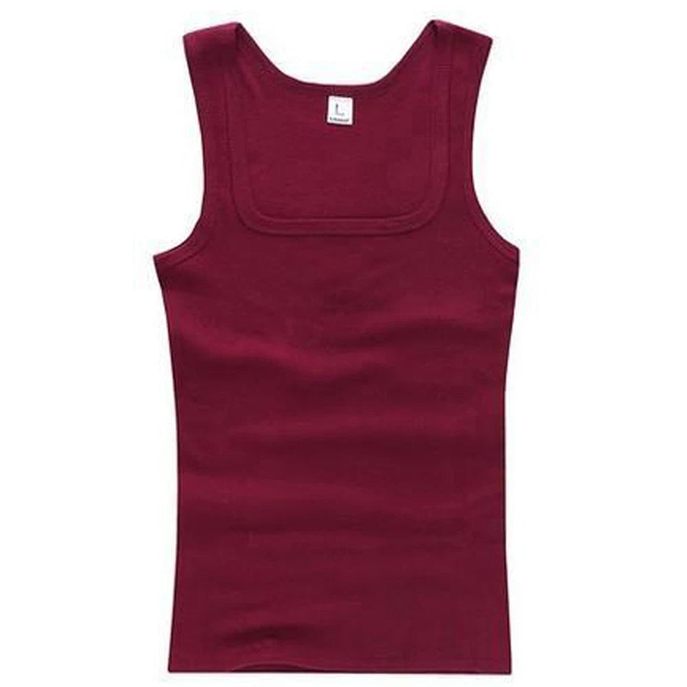 Men's T shirt Casual Tank Tops Summer Bodybuilding Sleeveless Vest Gym Fitness