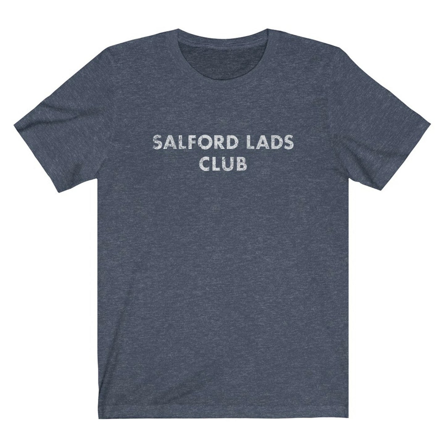 SALFORD LADS CLUB  "Vintage Look" 50/50 Blend Gym T-Shirt - Smiths morrisey