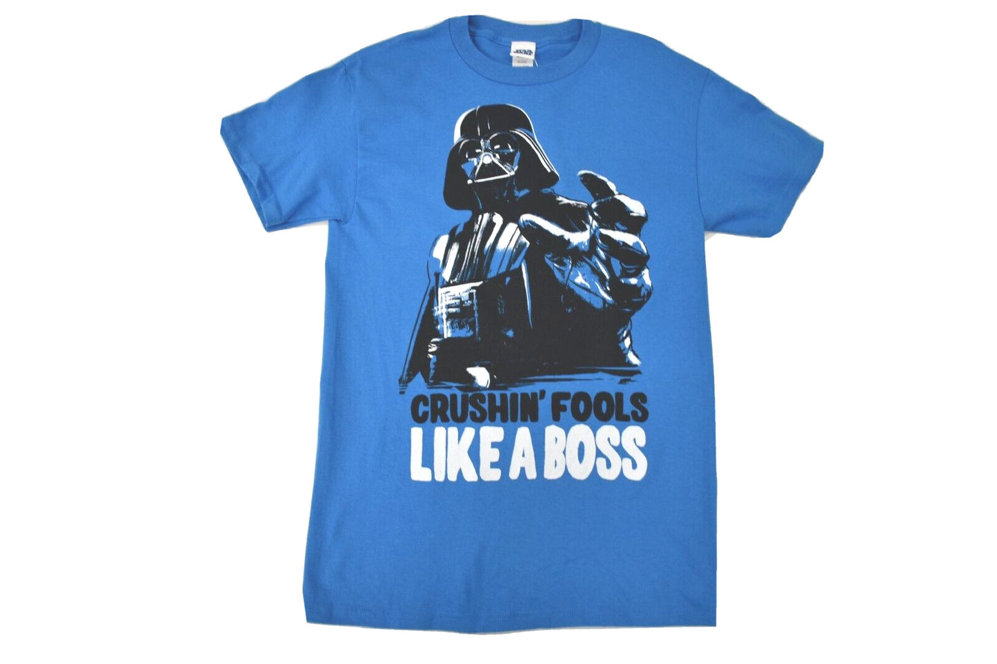 Mad Engine Mens Star Wars Darth Vader Crushin' Fools Like A Boss Shirt NWT S-XL