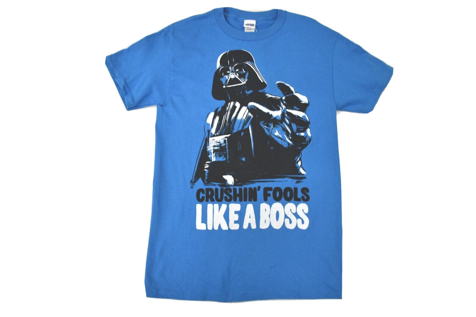 Mad Engine Mens Star Wars Darth Vader Crushin' Fools Like A Boss Shirt NWT S-XL