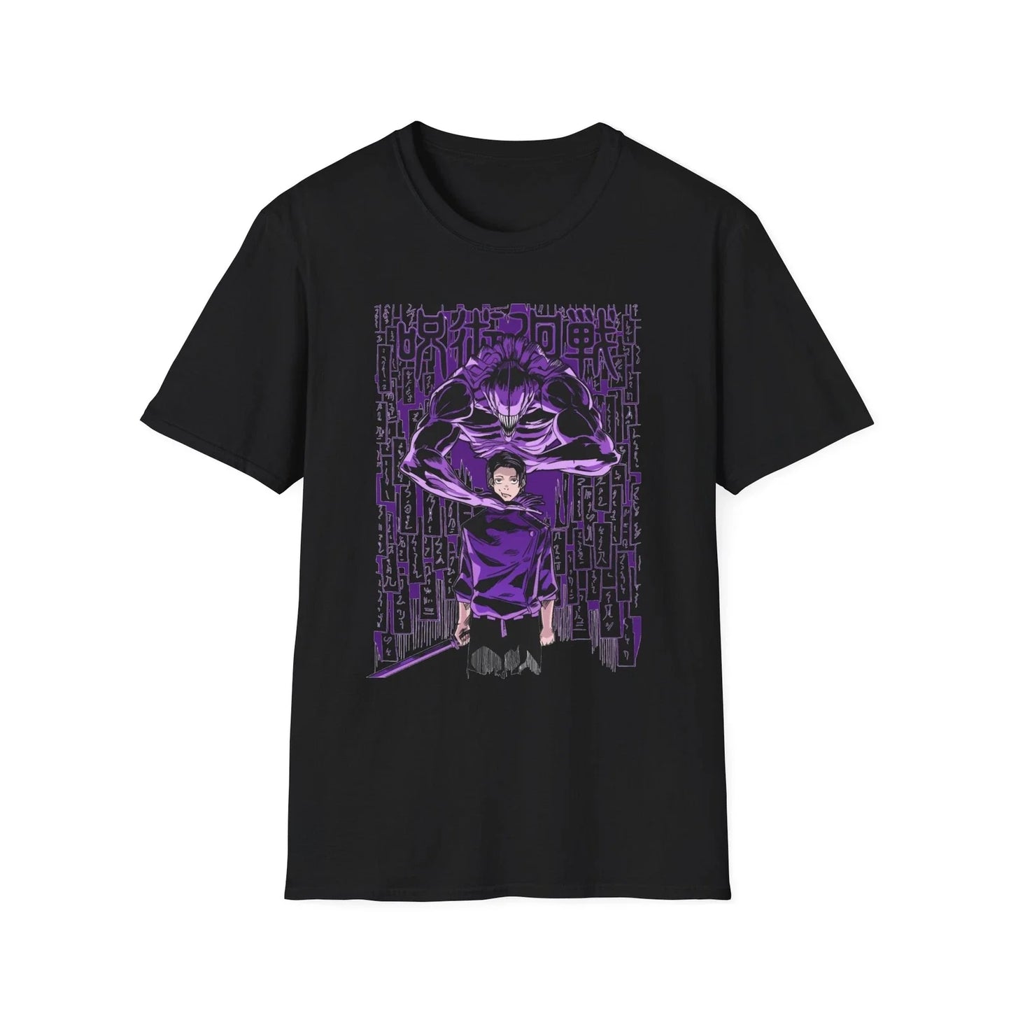 JJK Unisex JL Anime T-Shirt Softstyle - Yuta Okkotsu