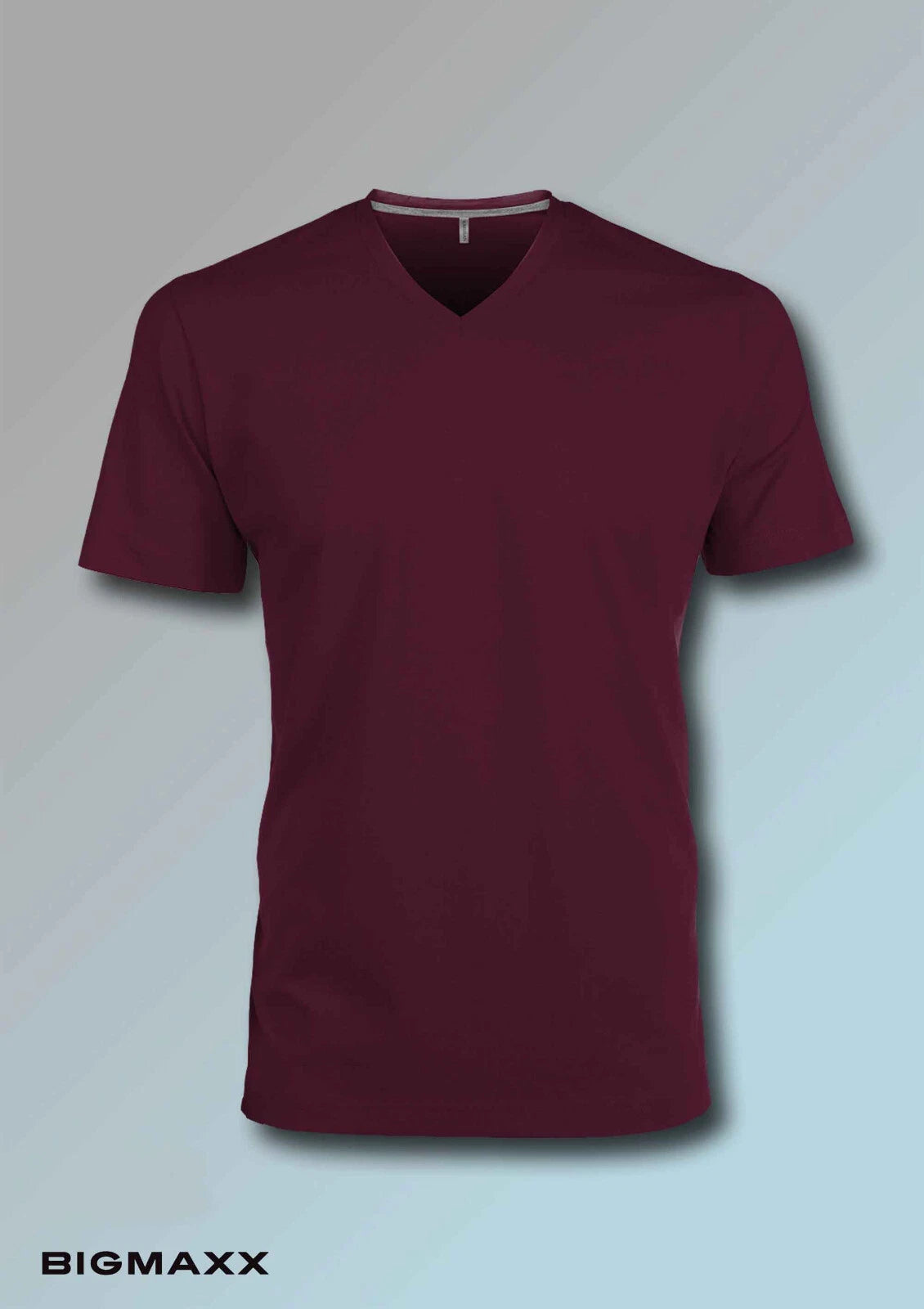 Kariban Men's Short Sleeve V-Neck T-Shirt V-Neck in 19 Colors Size S to 4XL