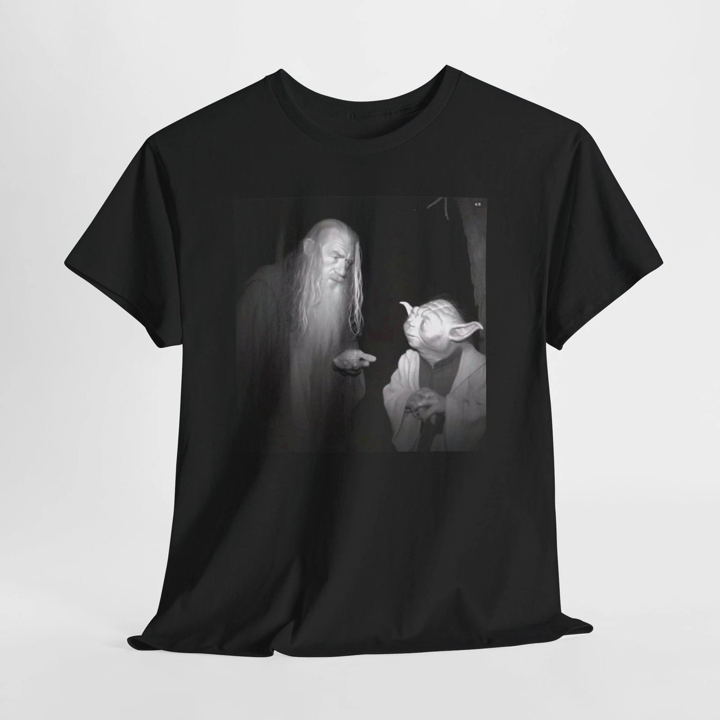 LOTR Gandalf and Yoda Star Wars shirt funny novelty