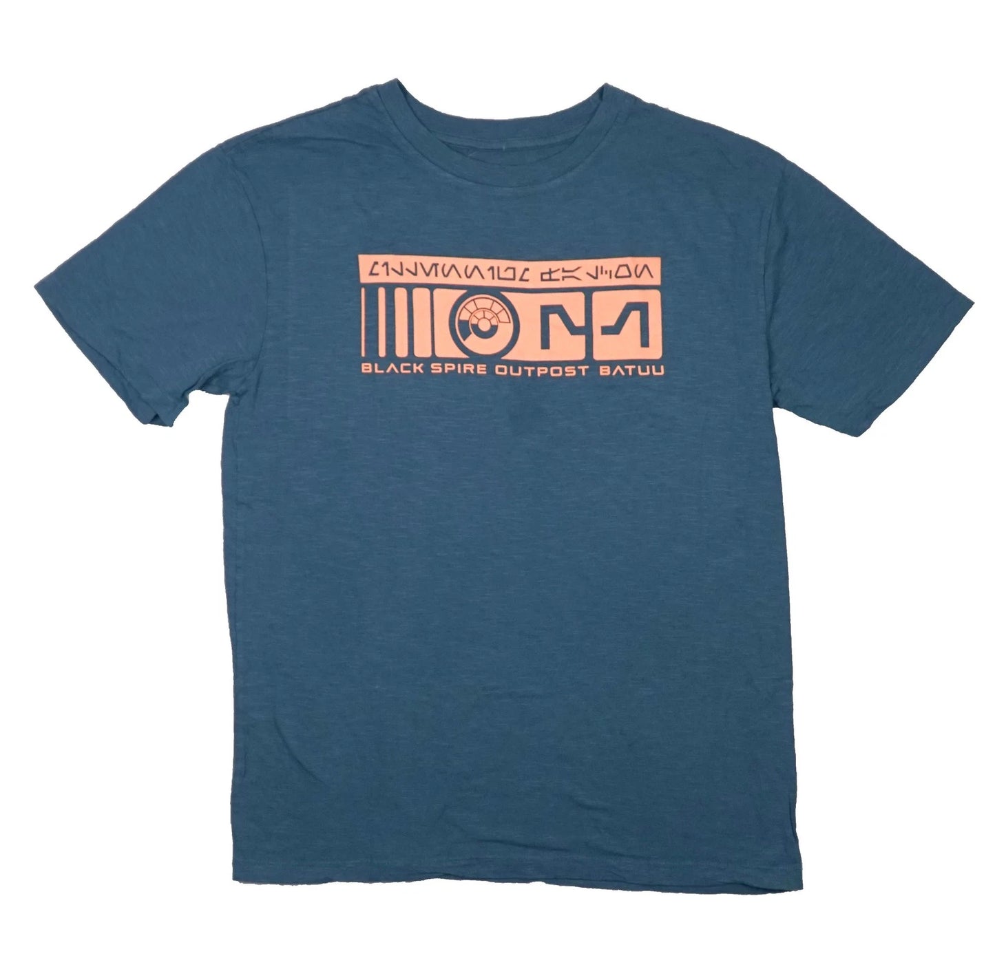 Star Wars Galaxy's Edge New Adult T-Shirt - Black Spire Outpost Batuu Logo