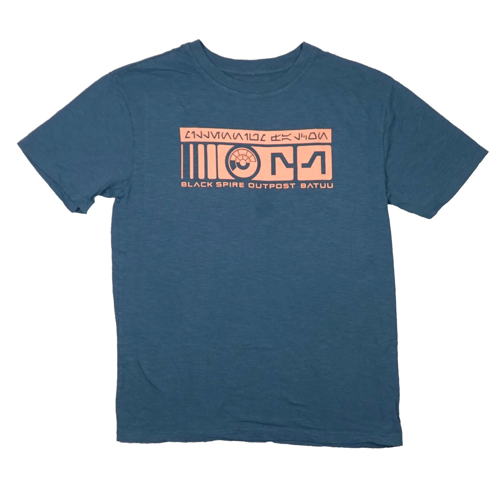 Star Wars Galaxy's Edge New Adult T-Shirt - Black Spire Outpost Batuu Logo