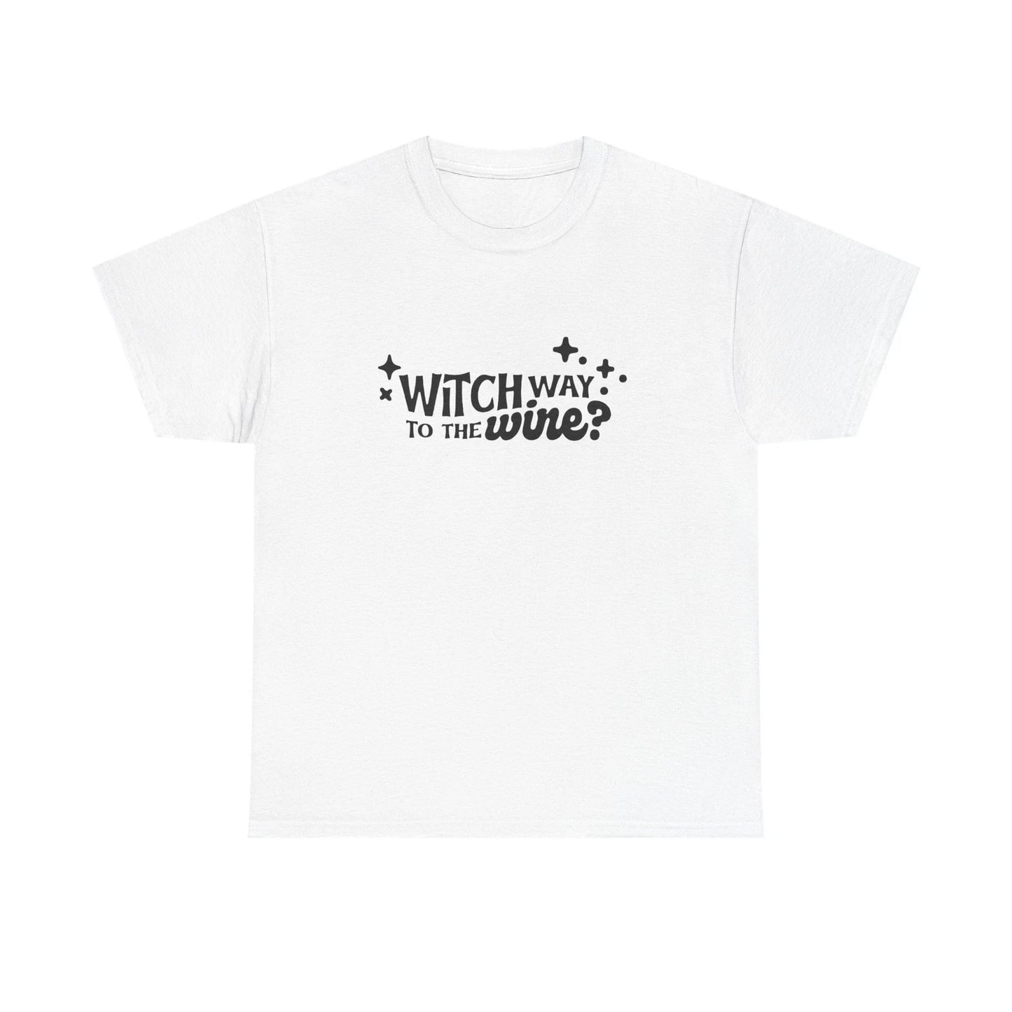 Witch Way to the Wine? Funny Halloween Cotton Tee, Wine Lover Shirt, [...]
