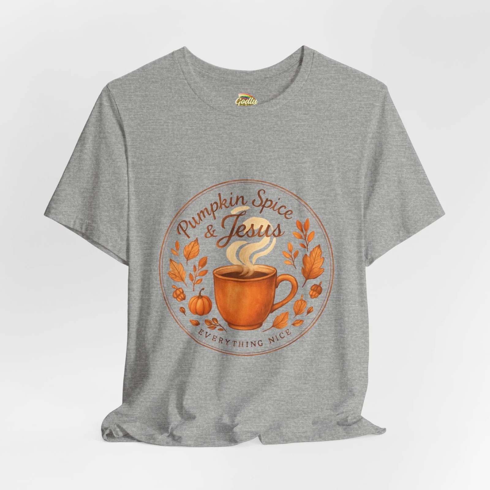 Pumpkin Spice & Jesus Tee, Fall Coffee Shirt, Fall Tee, Fall Vibes, Thanksgiving