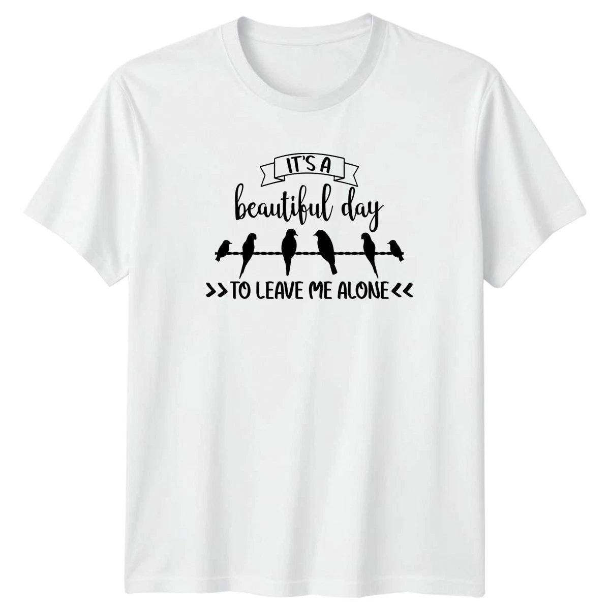 Its A Beautiful Day To Leave T-Shirt Introvert Bird Watching Birthday Gift