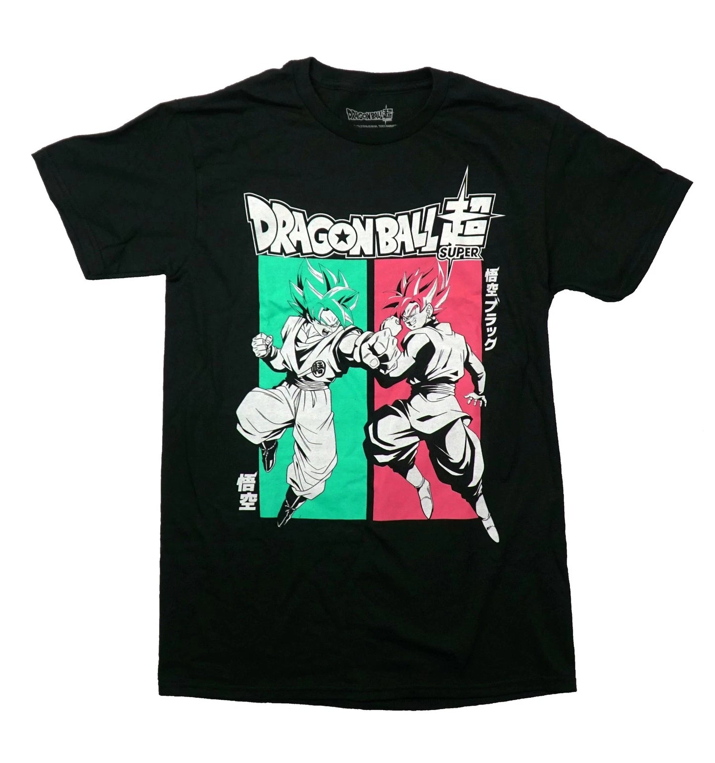Dragon Ball Z New Adult T-Shirt - Goku vs Goku Black