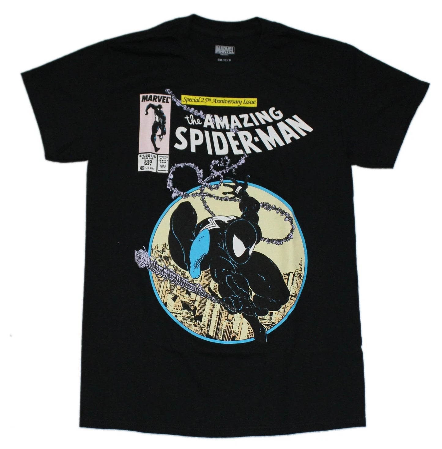 Spider-man New Adult T-Shirt - 25th Anniversay Issue 300 Cover Image