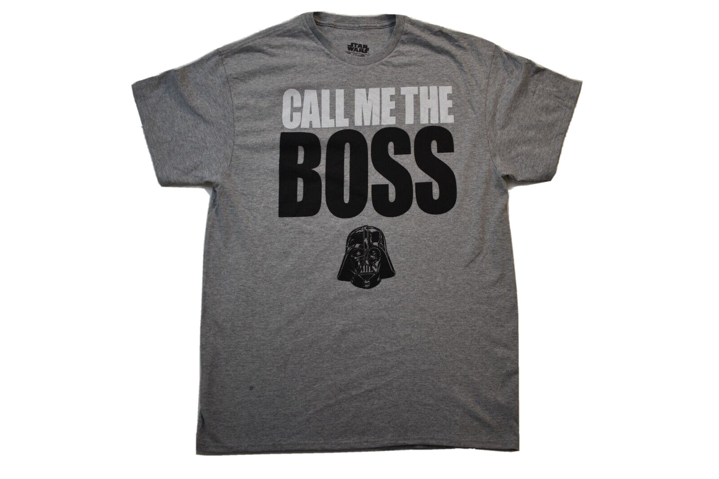 Star Wars Mens Call Me The Boss Funny Darth Vader Shirt New S-2XL