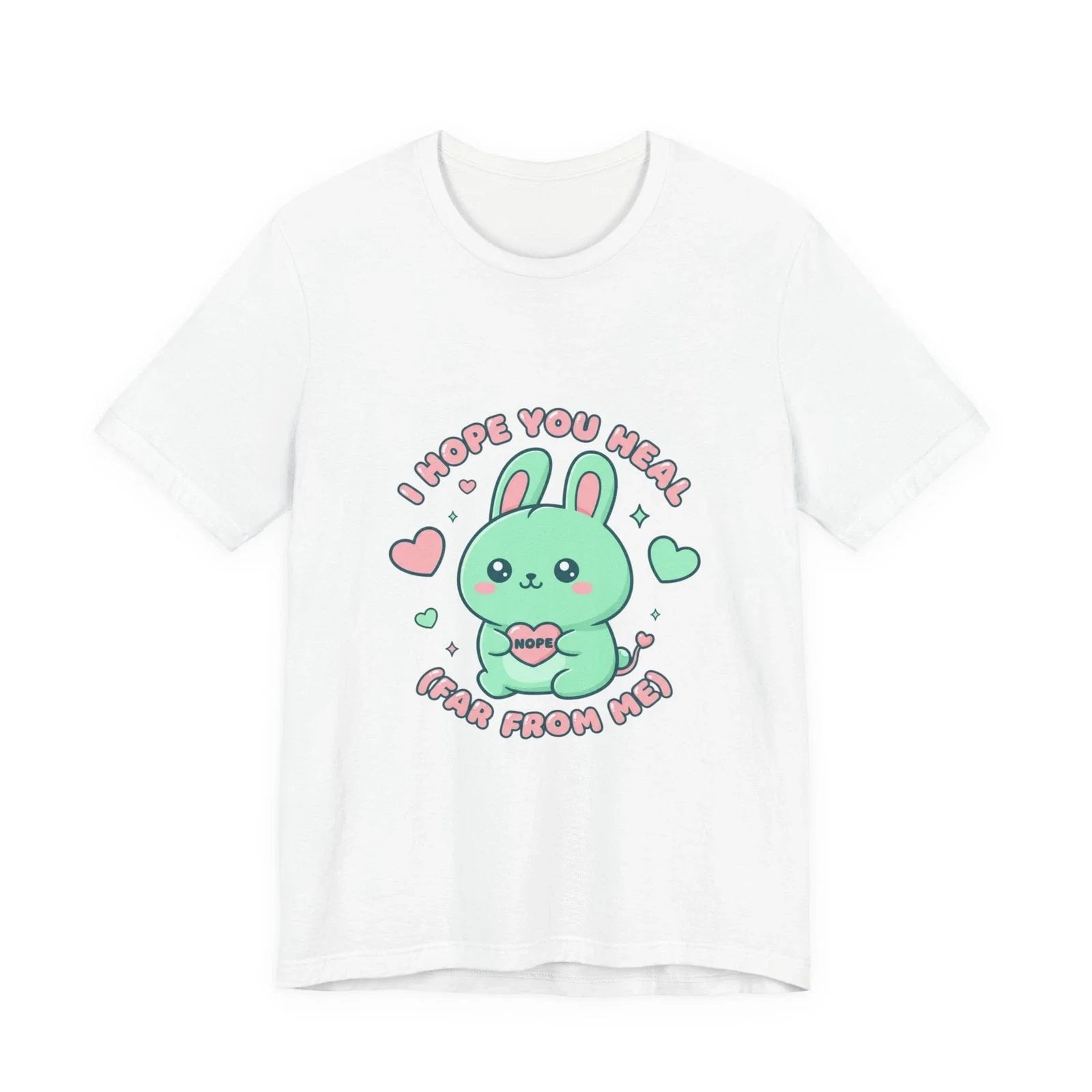 I Hope You Heal, Stay Far From Me T-Shirt | kawaii threat, soft grunge