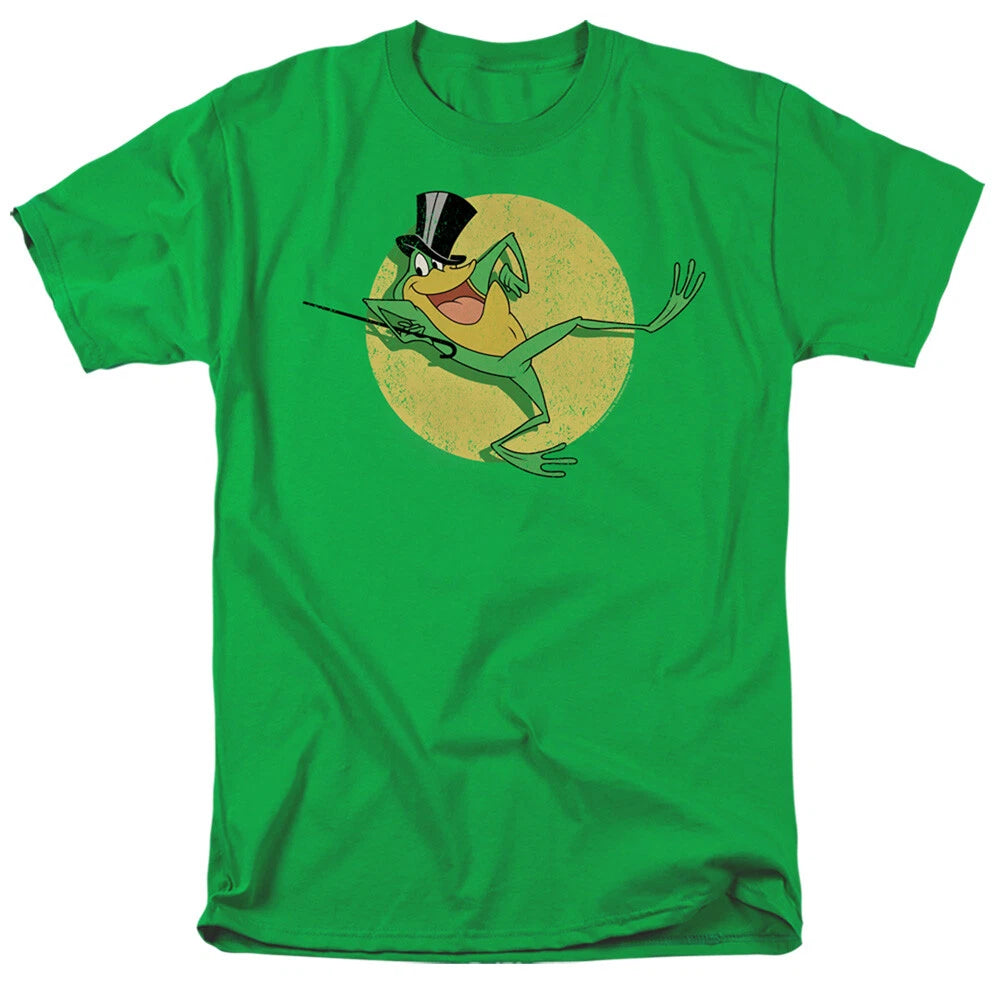 Merrie Melodies Dancing Frog Retro Cartoon Licensed Adult T-Shirt